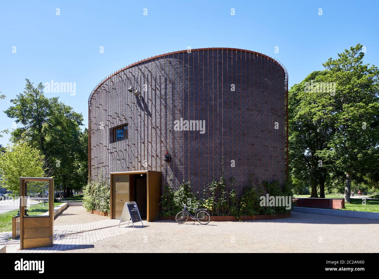 Das Museum des dänischen Widerstands (Frihedsmuseet), entworfen von Lundgaard & Tranberg Arkitekter, fertiggestellt 2019; Kopenhagen, Dänemark Stockfoto