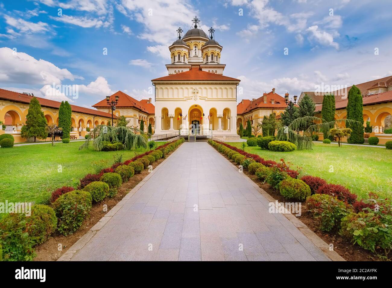 Krönungskathedrale in der Zitadelle von Alba Carolina Stockfoto