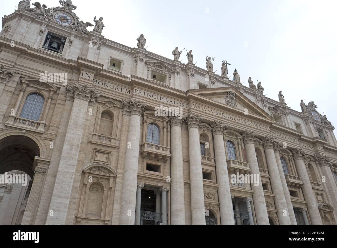 St. Peter Kathedrale, in Rom, Italien Stockfoto