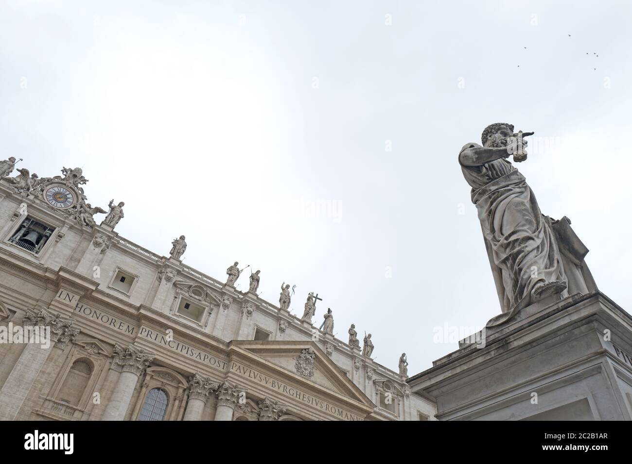 St. Peter Kathedrale, in Rom, Italien Stockfoto