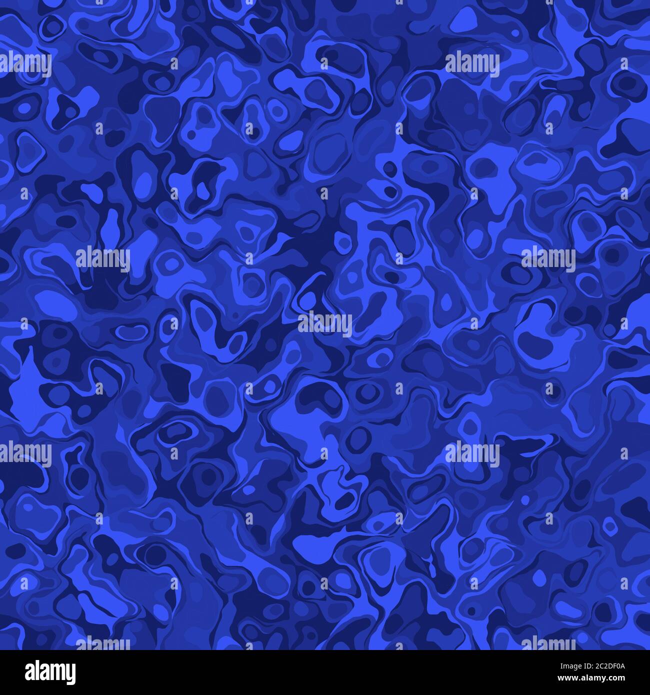 Moderne blaue abstrakte Marmor-Effekt Textur Hintergrund. Vektor Stock Vektor
