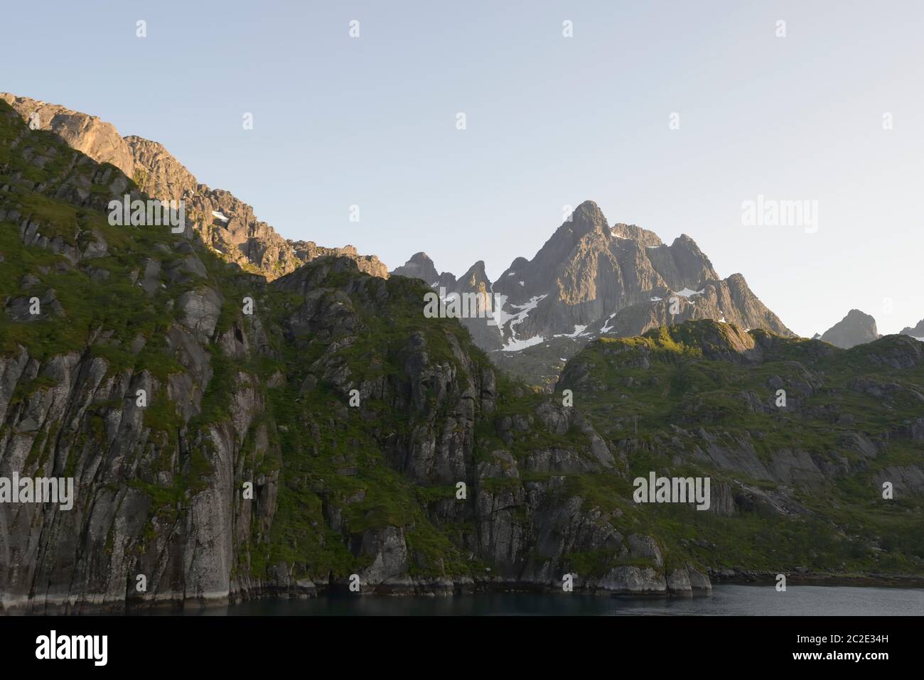 trollfjord in norwegen Stockfoto