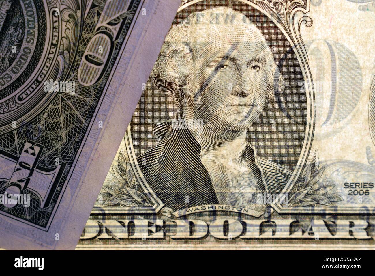 Ein US-Dollar Stockfoto