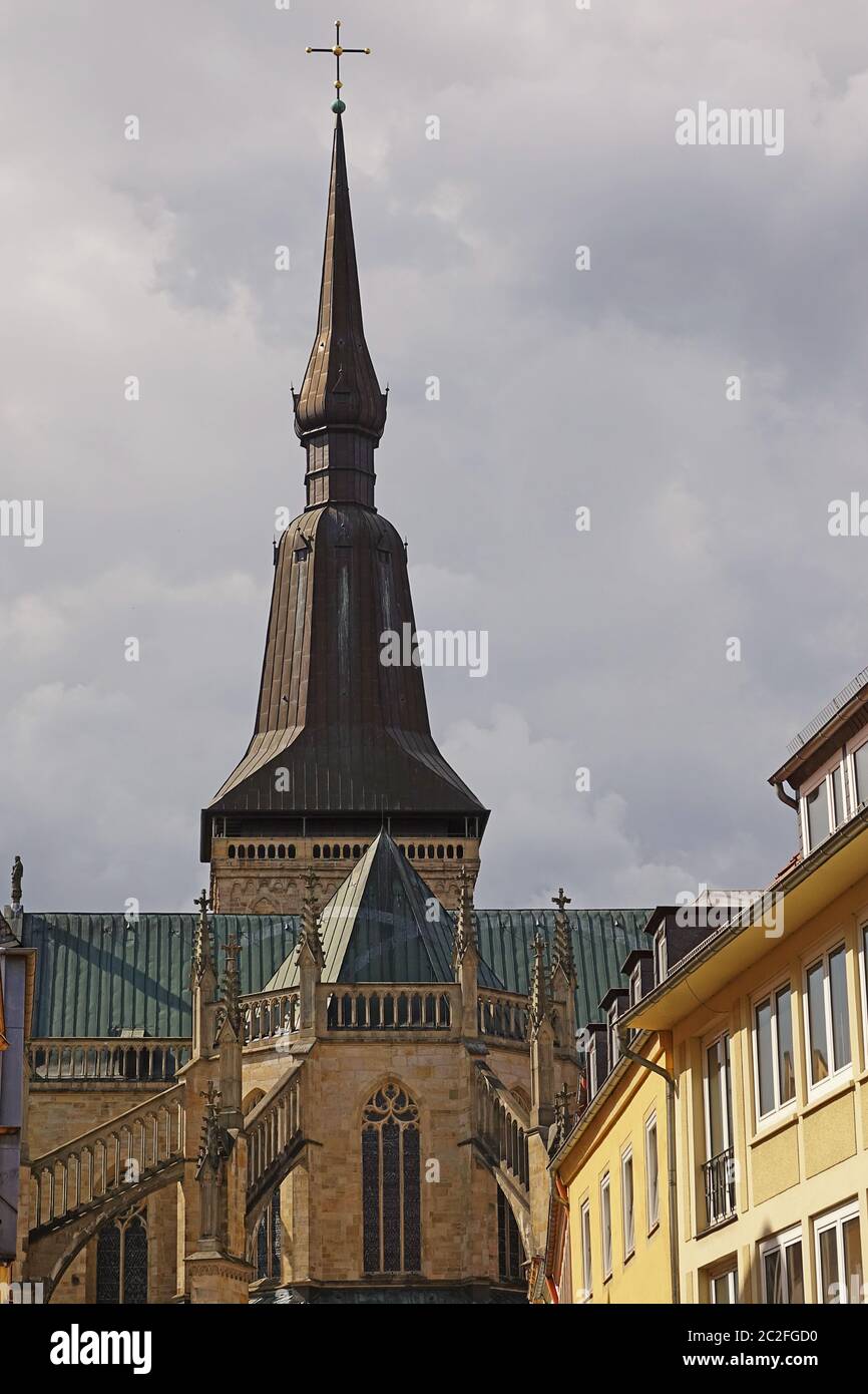 Marienkirche in Osnabrück Stockfoto