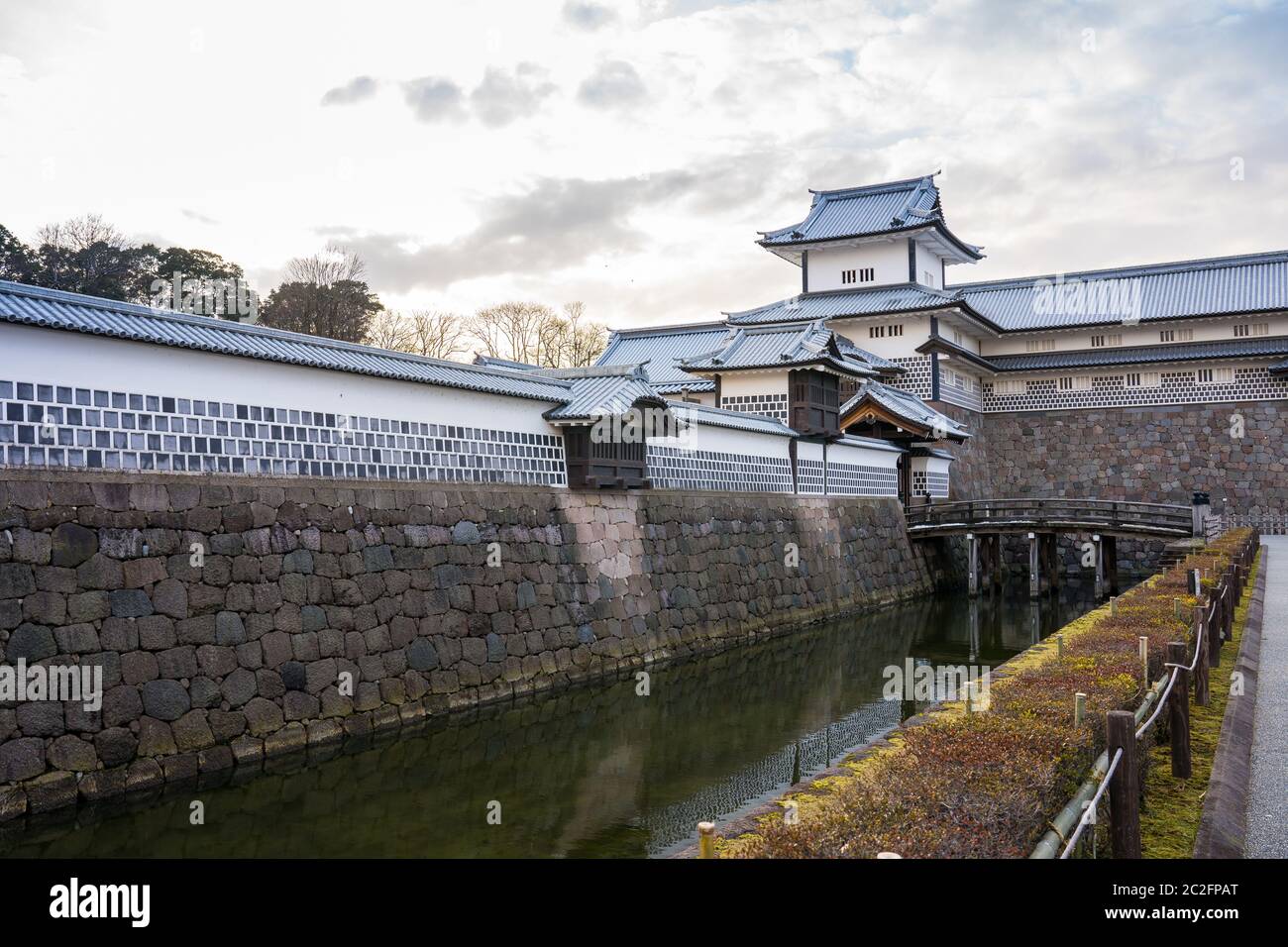 Kanazawa, Japan - 14. Februar 2019: Stockfoto