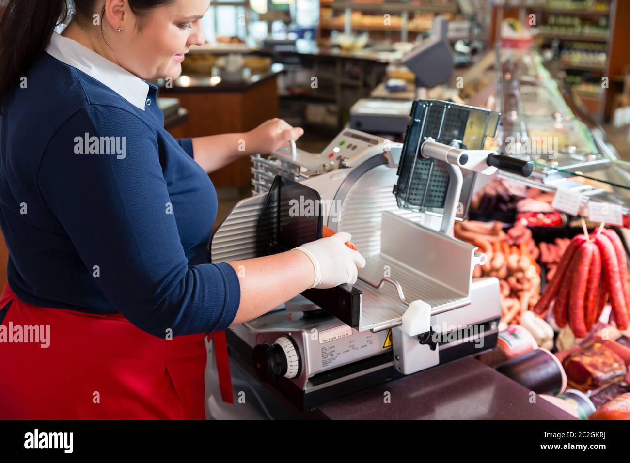 Verkäuferin Wurst Fotos Und Bildmaterial In Hoher Auflösung Alamy 