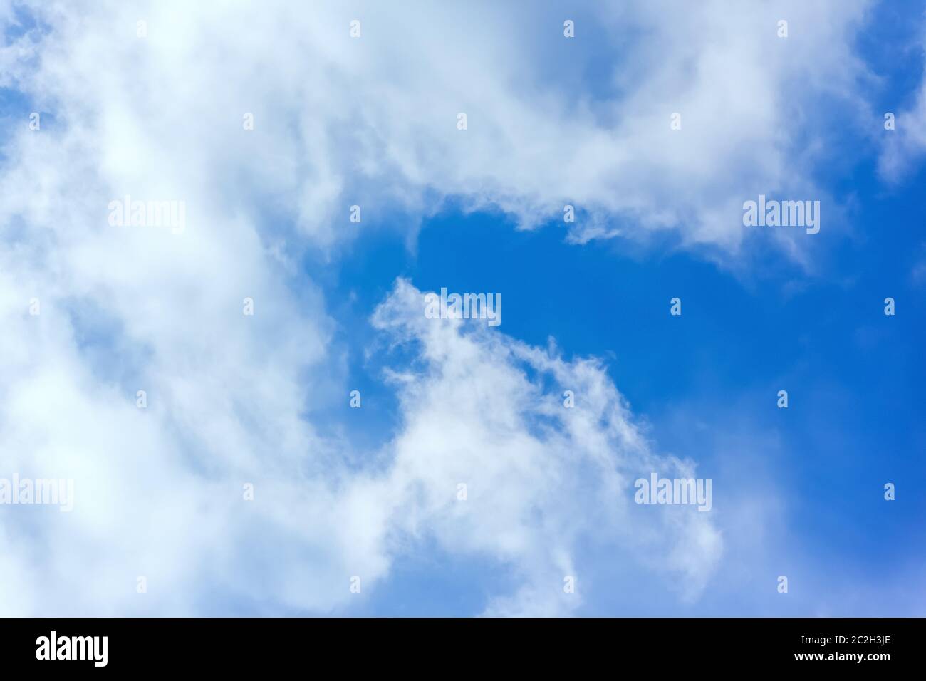 Sich bewegender Wolkenwirbel Stockfoto