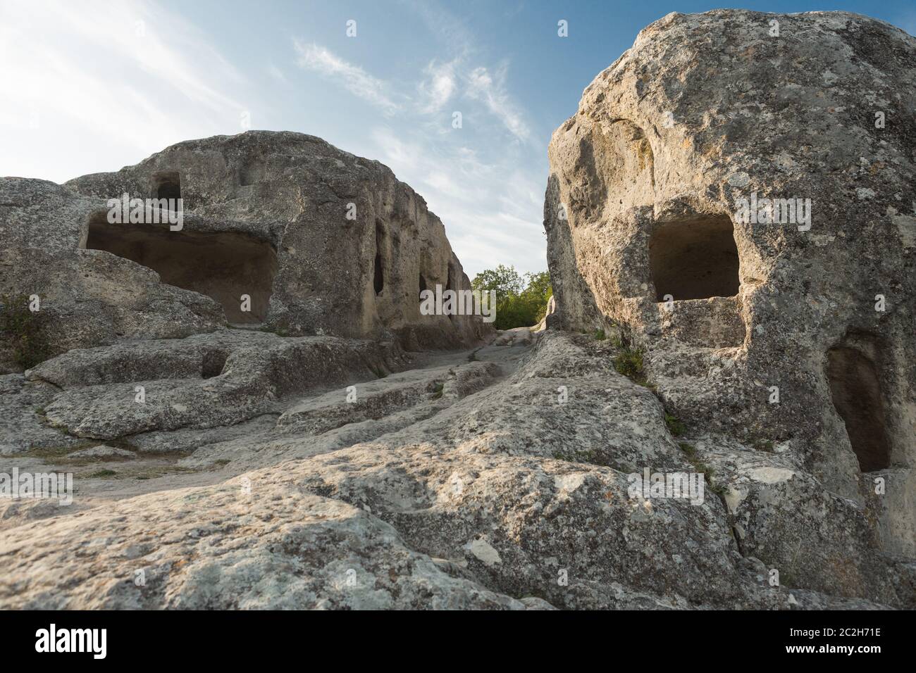 Eski-Kermen ist eine mittelalterliche Festungsstadt im südwestlichen