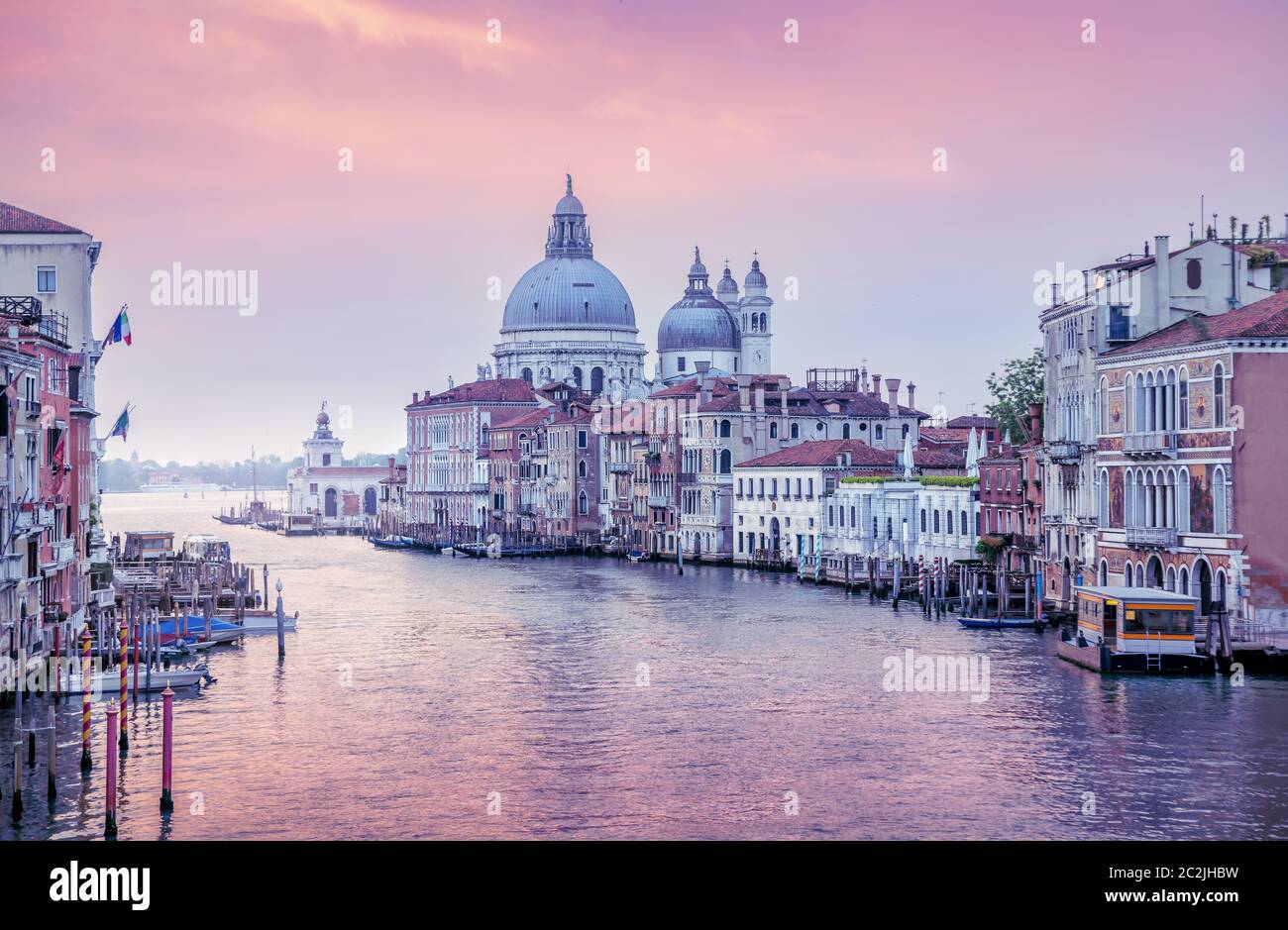 Stadtbild des Grand Canal in venedig, italien Stockfoto
