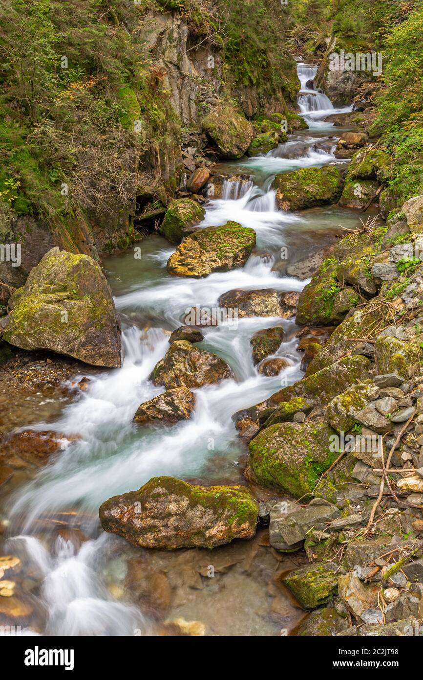 Gilfenklamm Schlucht in der Nähe von Sterzing (Vipiteno), Südtirol Stockfoto