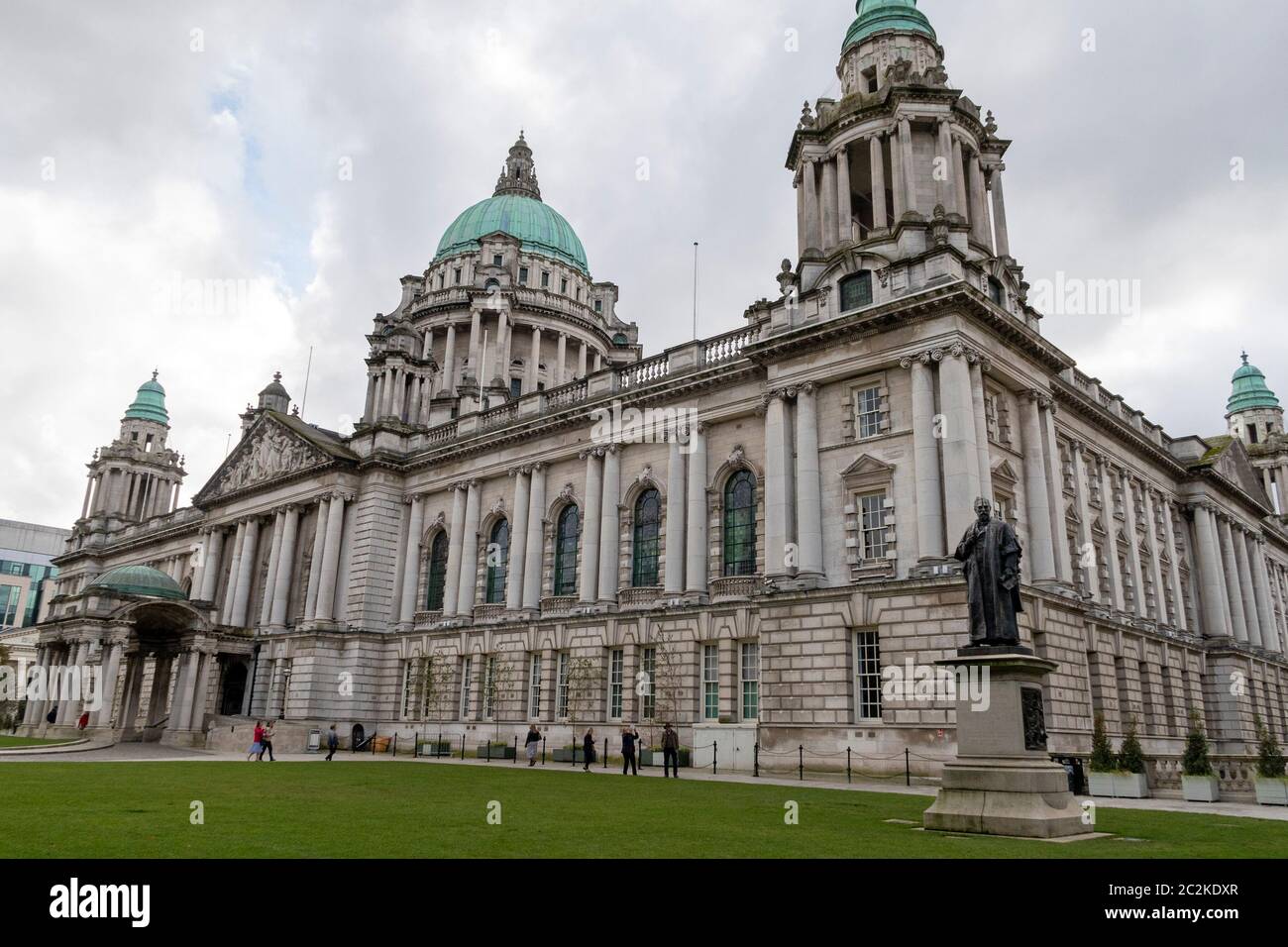 Belfast City Hall in Belfast, Nordirland, Großbritannien, Europa Stockfoto