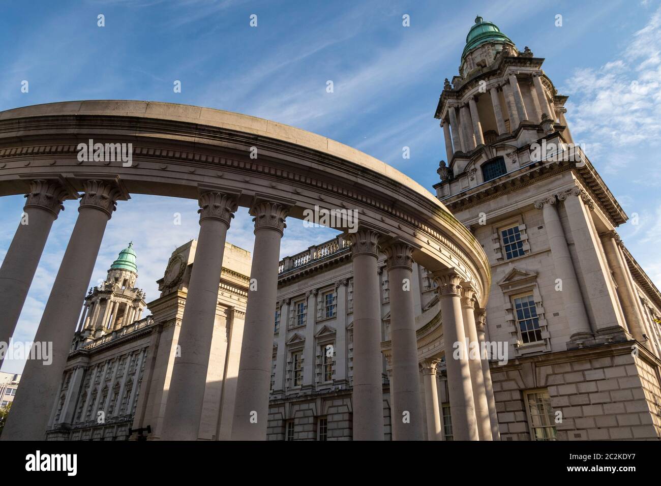 Belfast City Hall in Belfast, Nordirland, Großbritannien, Europa Stockfoto