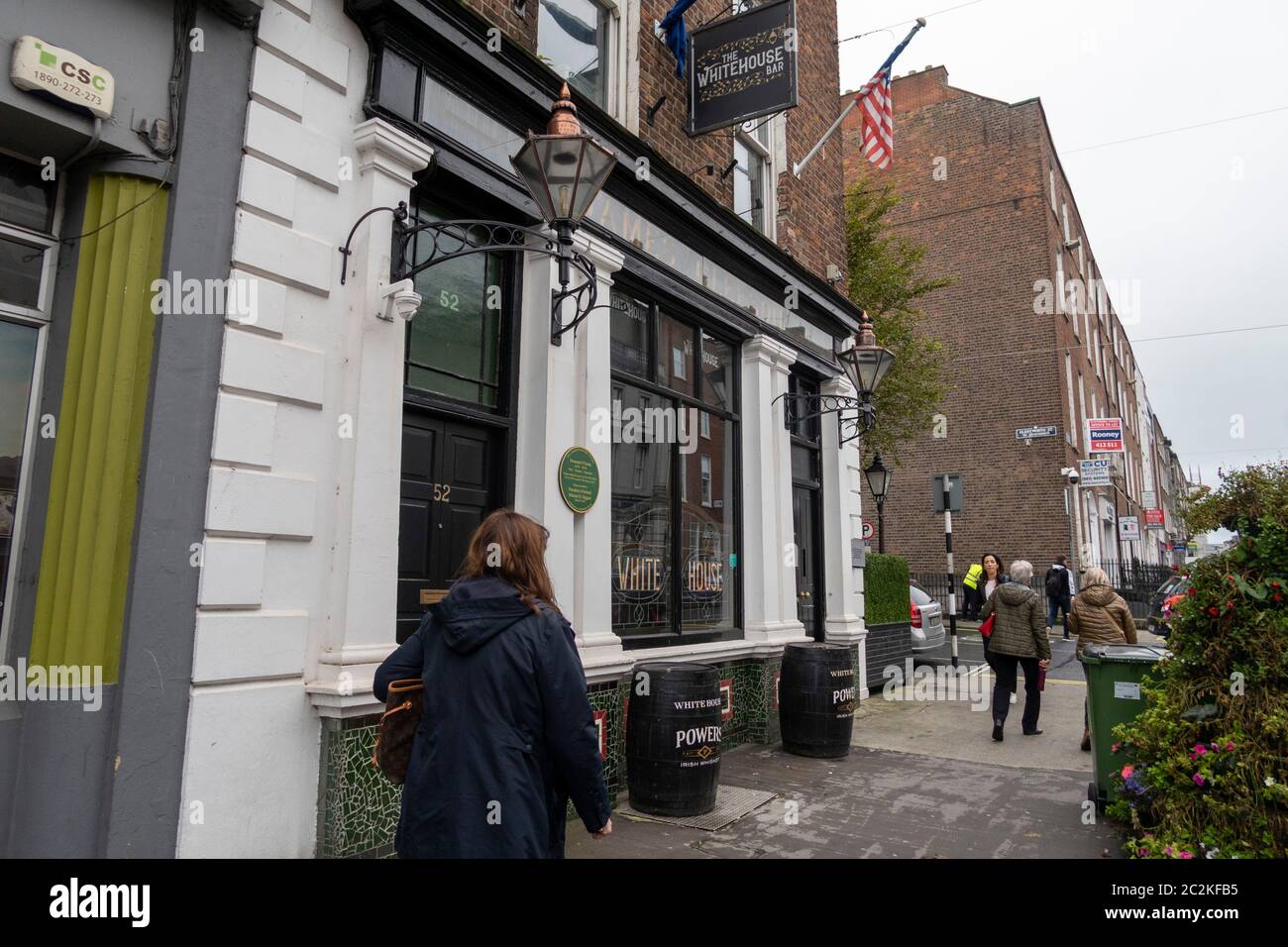 Die White House Bar in Limerick, Irland, Europa Stockfoto