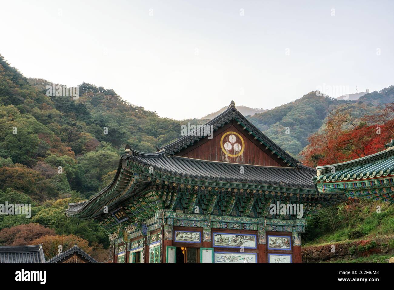Yongmunsa daeungjeon Haupttempel Stockfoto
