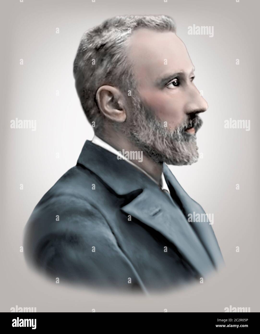 Pierre Curie 1859-1906 Französischer Physiker Stockfoto