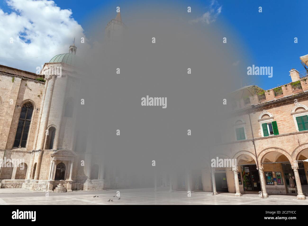 Makuladegeneration Stockfoto