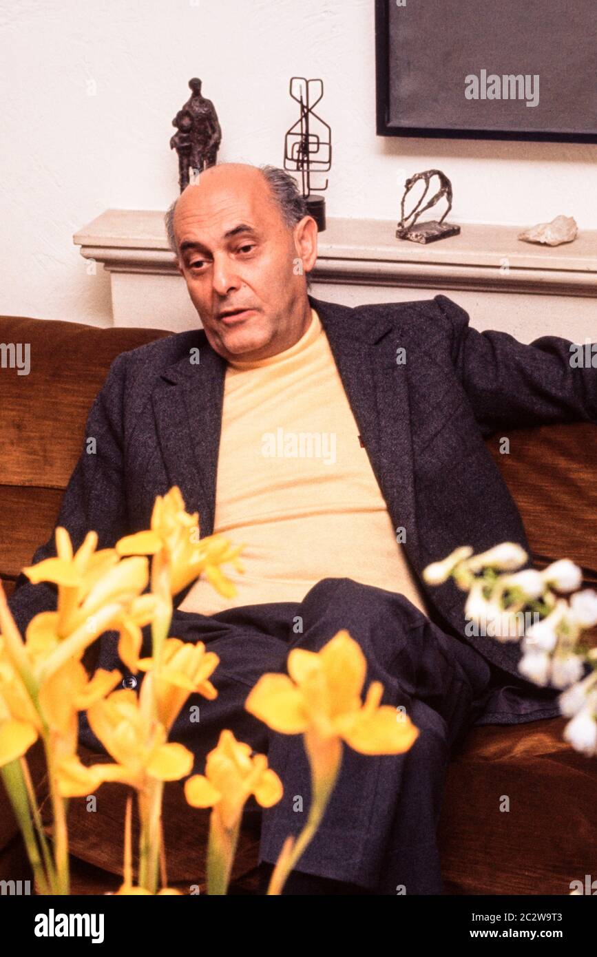 Georg Solti Dirigent Musikdirektor des Chicago Symphony Orchestra 1973 Stockfoto