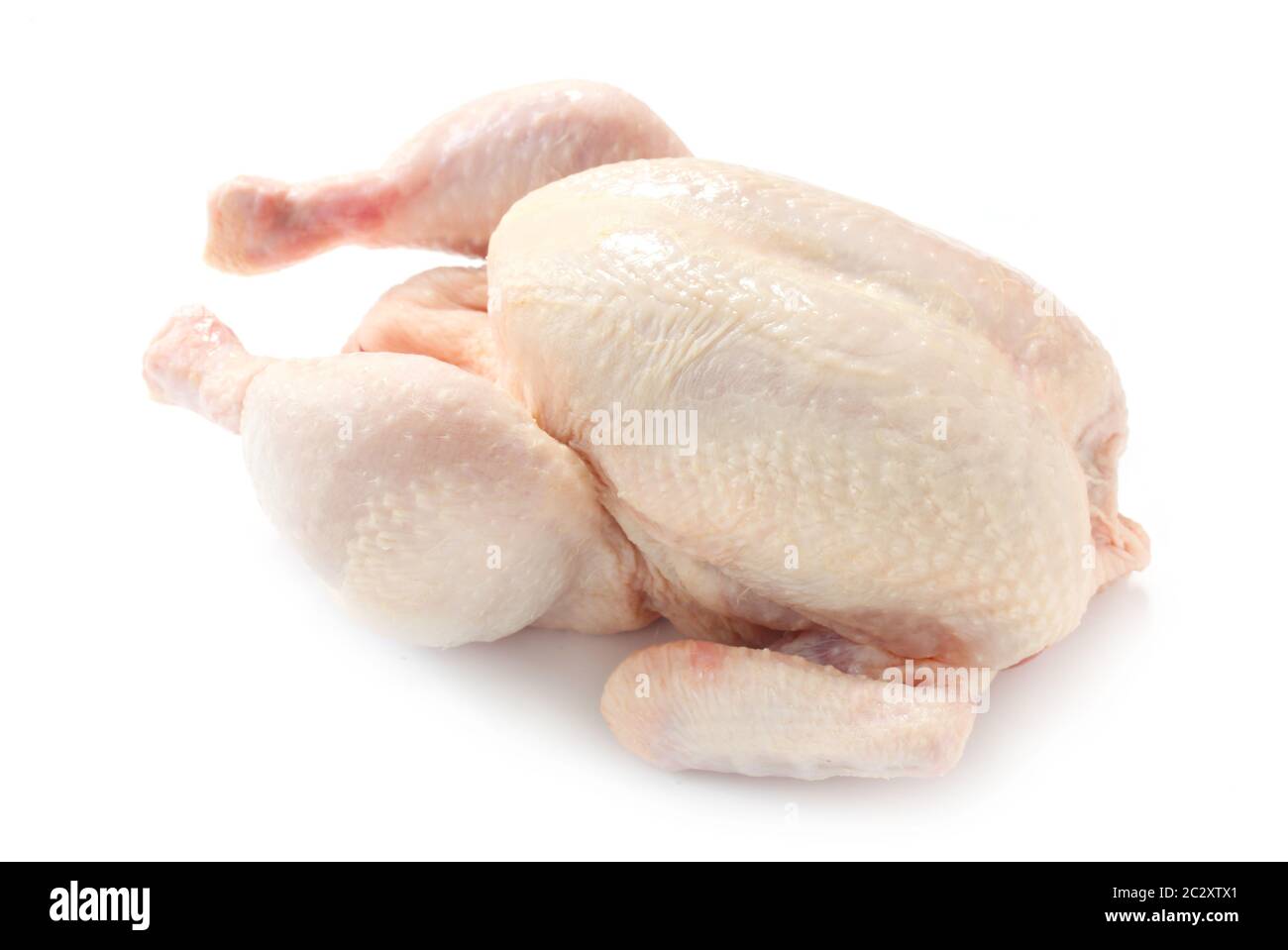 Rohem Hühnerfleisch Stockfoto