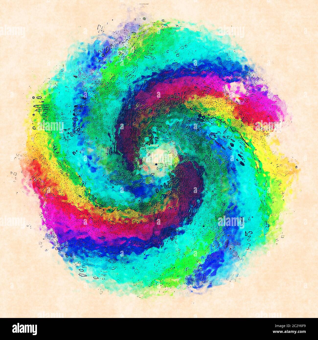 Abstrakte moderne Malerei.digital modernen Hintergrund.Bunte Textur.di Stockfoto
