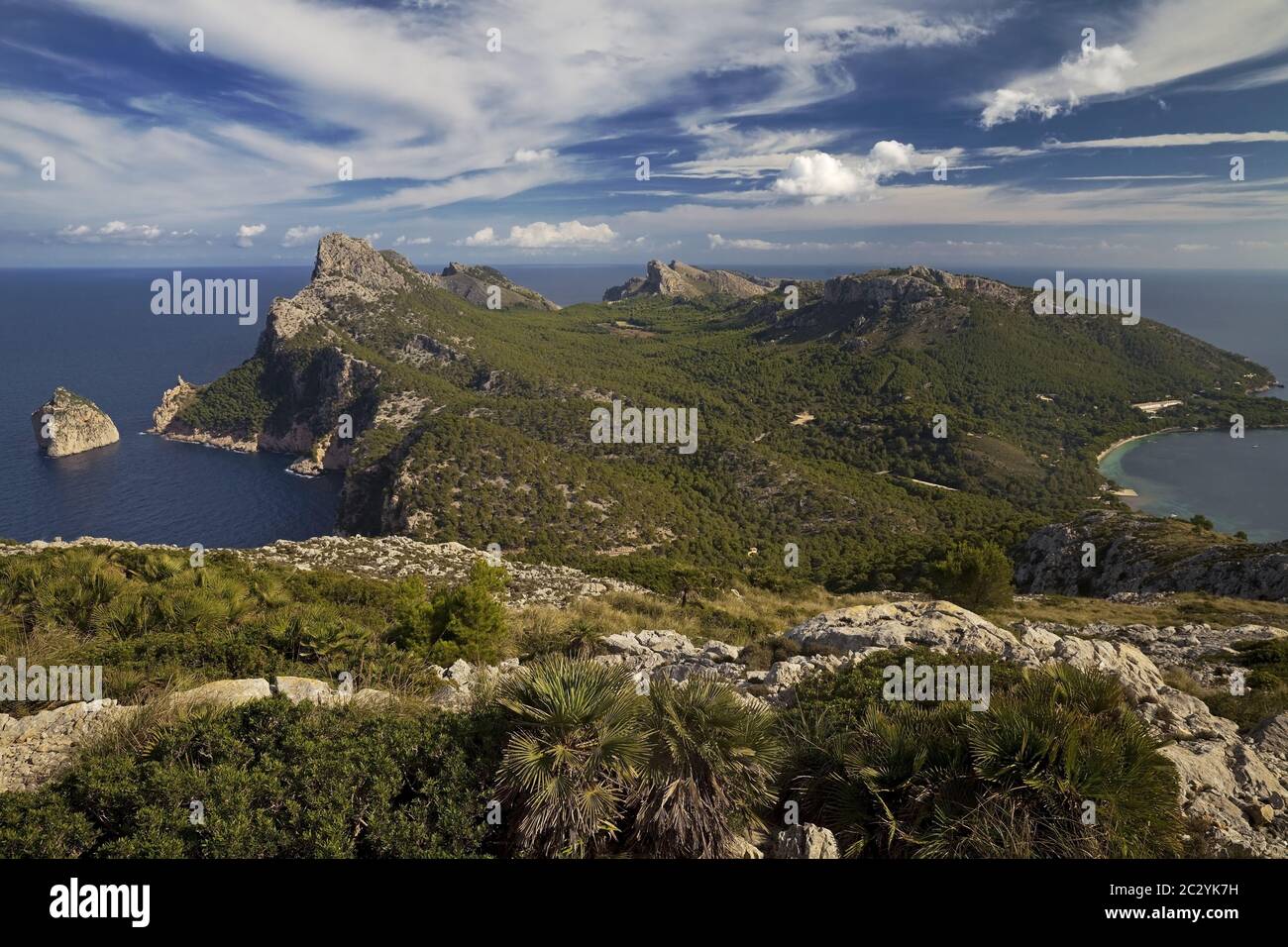 Halbinsel Cap Formentor, Mallorca, Balearen, Spanien, Europa Stockfoto