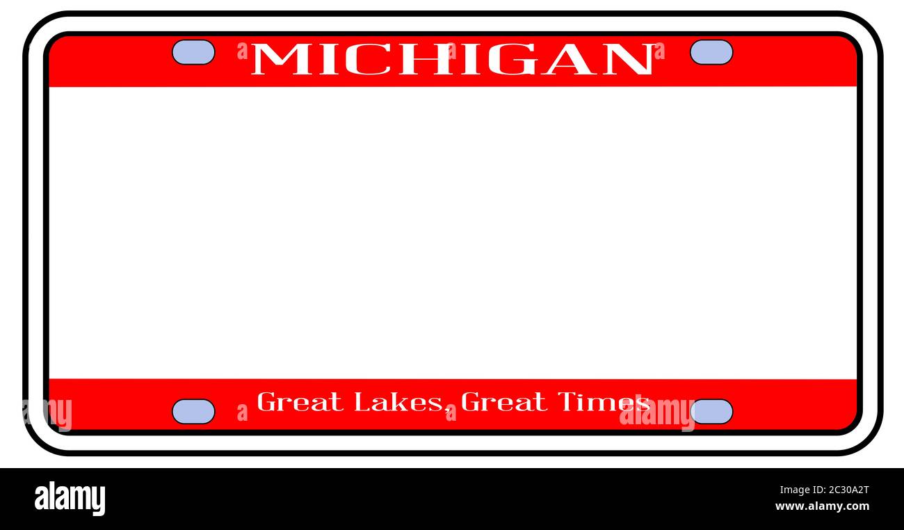 Michigan license plate -Fotos und -Bildmaterial in hoher Auflösung – Alamy