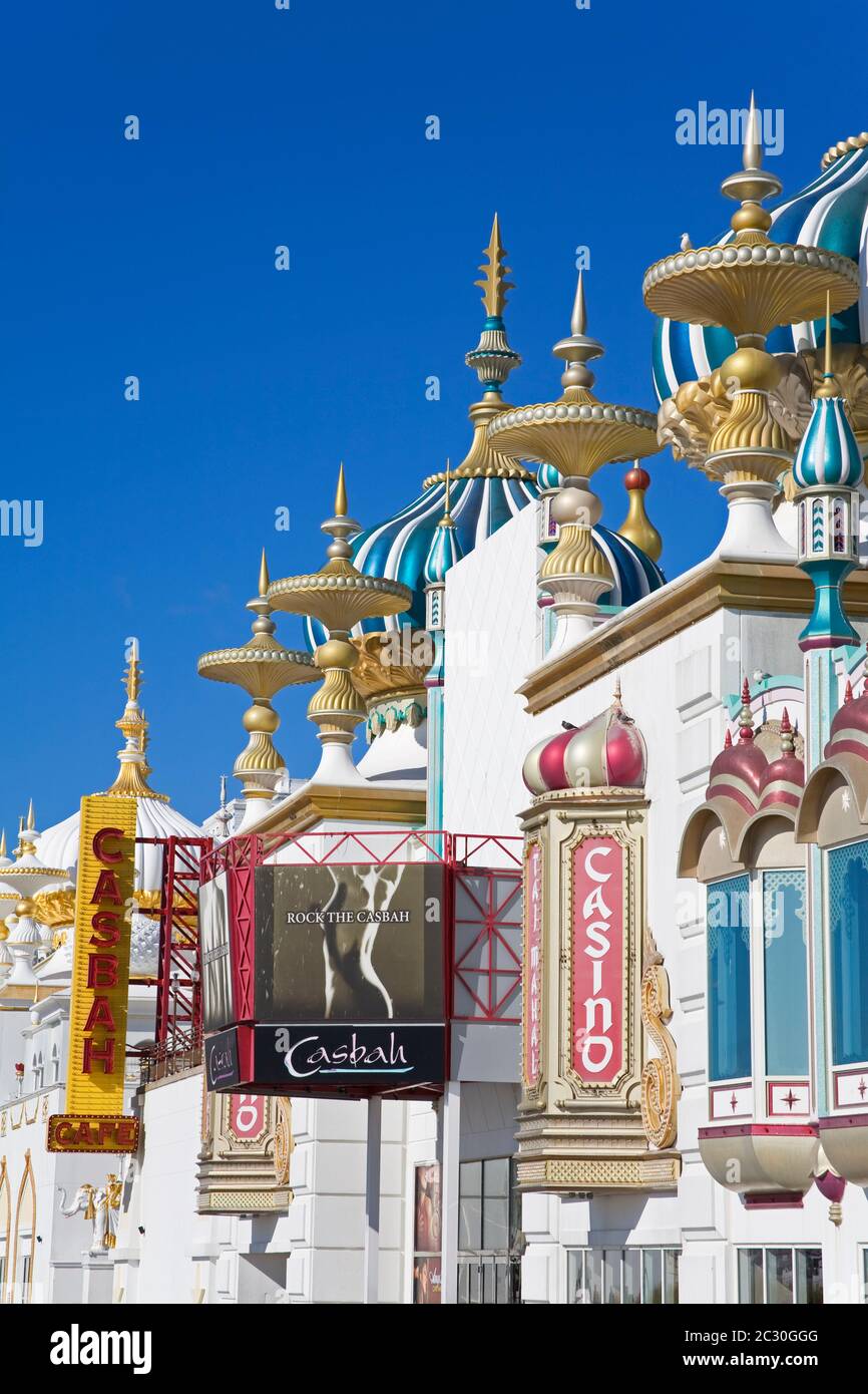 Trump Taj Mahal Casino, Atlantic City, New Jersey, Vereinigte Staaten Stockfoto