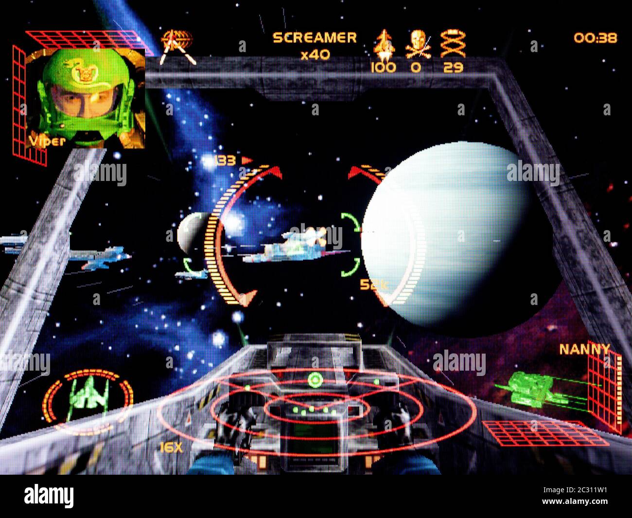 Star Lancer - Sega Dreamcast Videospiel - nur für redaktionelle Verwendung Stockfoto
