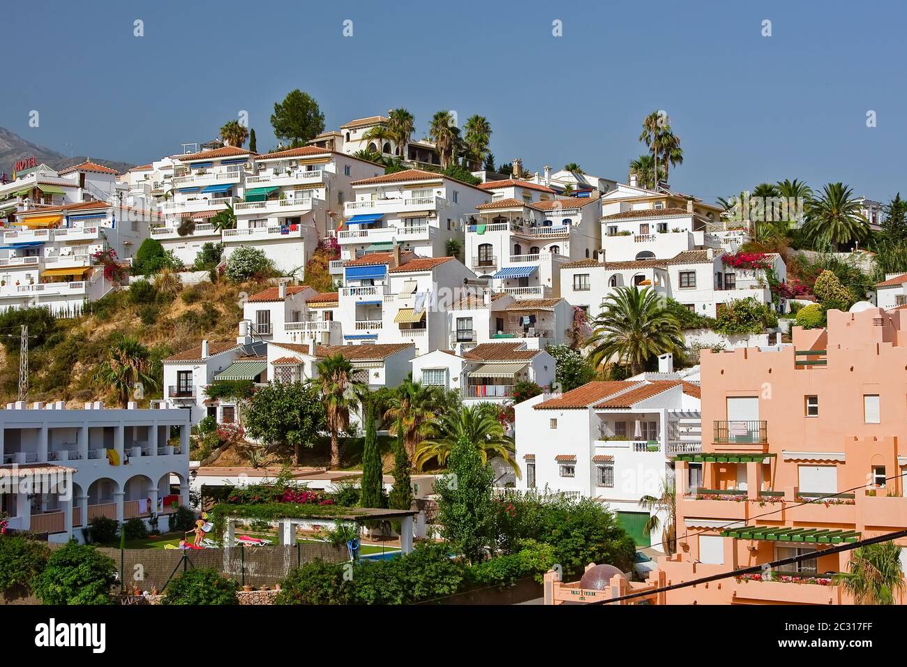 Spanische Landschaft Stockfoto