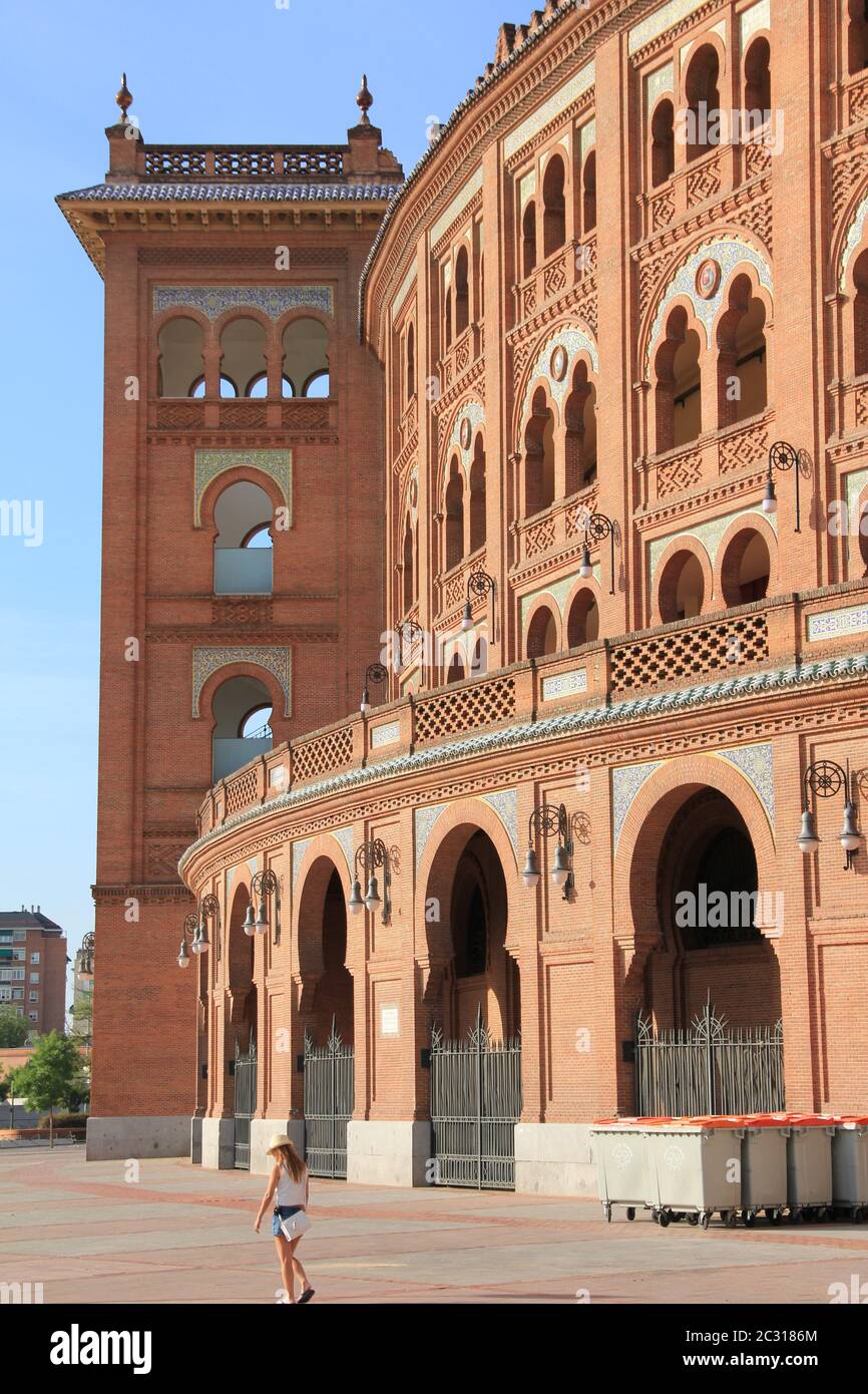 Plaza de Toros de Las Ventas, Madrid Stockfoto