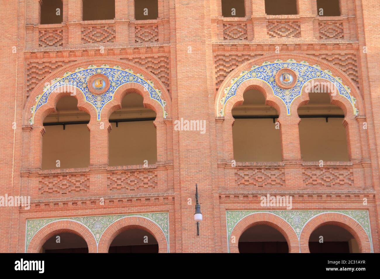 Plaza de Toros de Las Ventas, Madrid Stockfoto