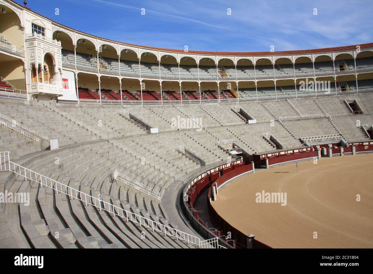 Plaza de Toros de Las Ventas, Madrid Stockfoto