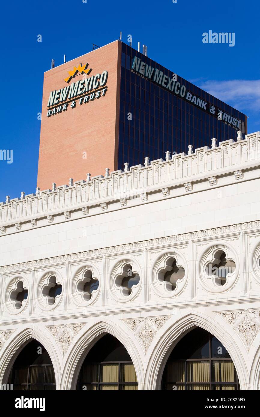 Occidental Life Building, Albuquerque, New Mexico, USA Stockfoto