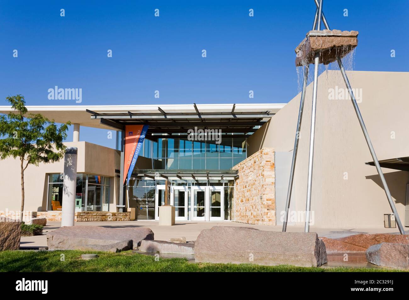 Albuquerque Museum of Art & History, Albuquerque, New Mexico, USA Stockfoto