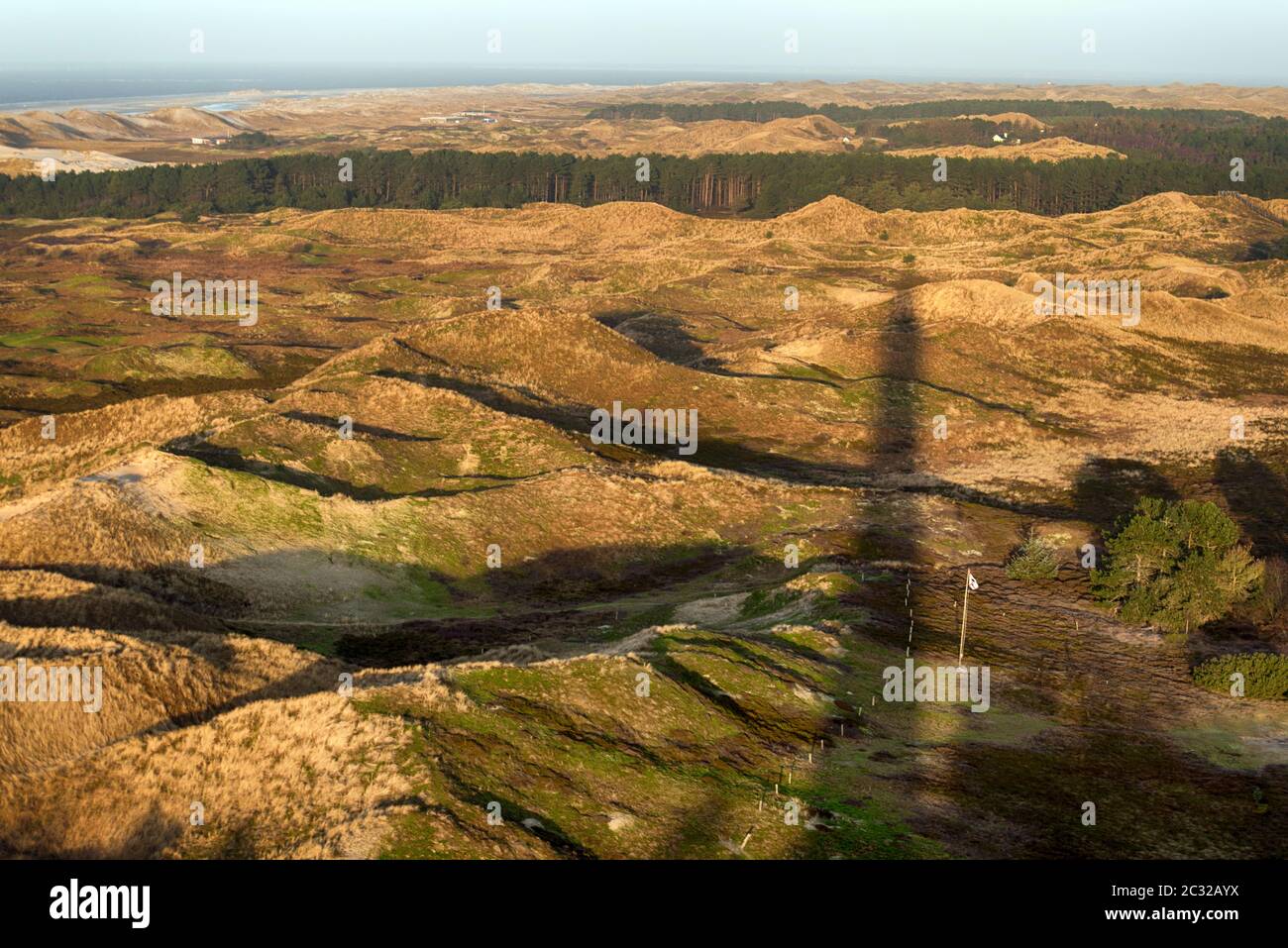 Dünen auf der nordfriesischen Insel Amrum in Deutschland Stockfoto