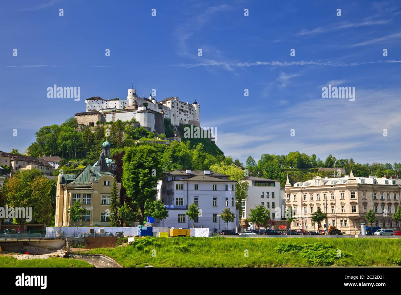 Festung Hohensalzburg, Salzburg, Österreich Stockfoto