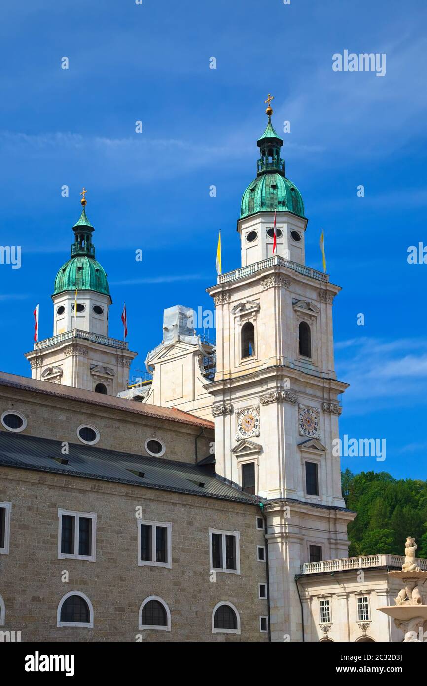 Dom in Salzburg, Österreich Stockfoto