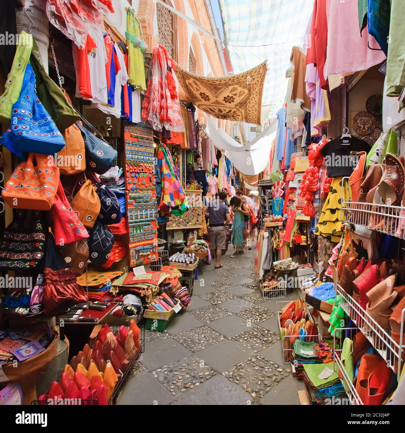 Sreet Markt in Granada, Spanien Stockfoto