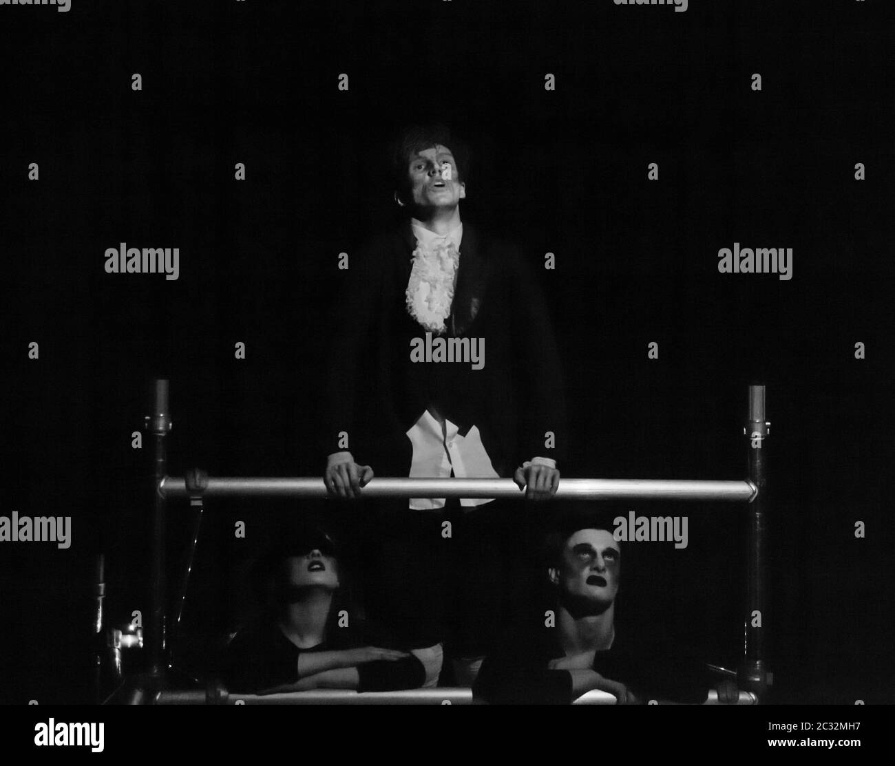 Bühnenwerke, Bühnenhandwerk, Dramen, Live-Theater Stockfoto