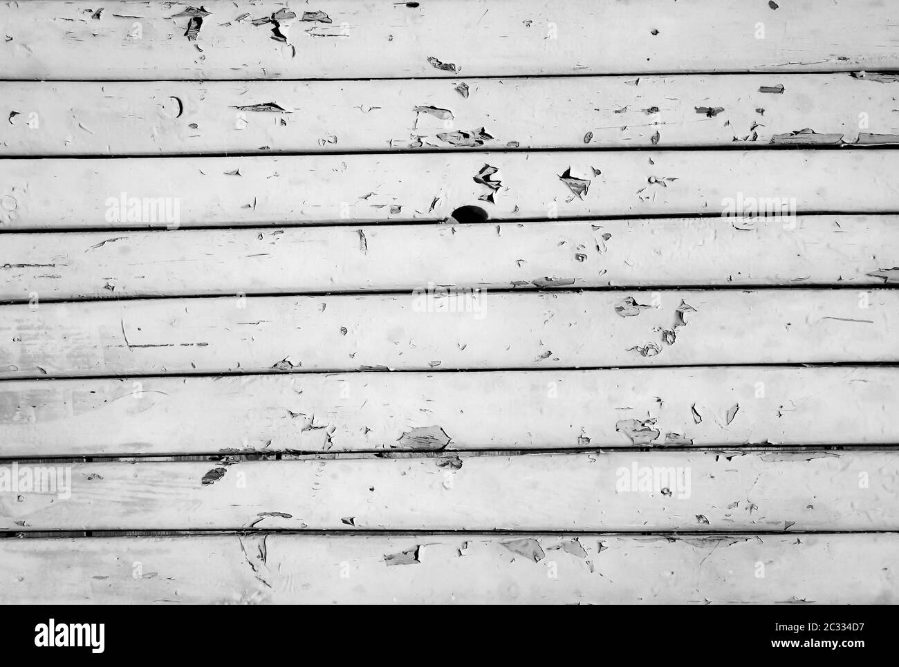 Eine Holzwand aus verwitterten Holzbrettern, Holzstruktur, Textur Stockfoto