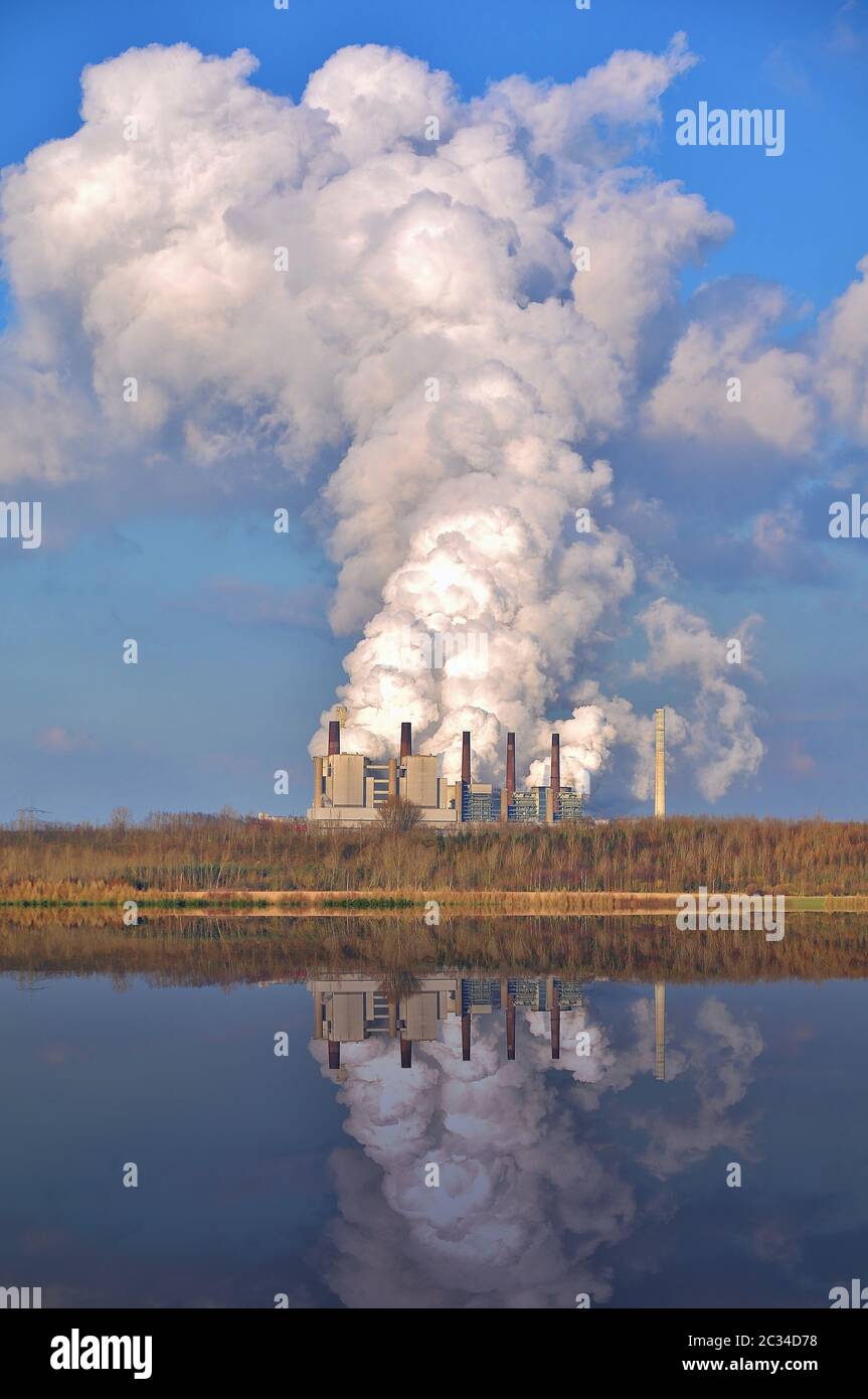 Verschmutzung der Umwelt Stockfoto