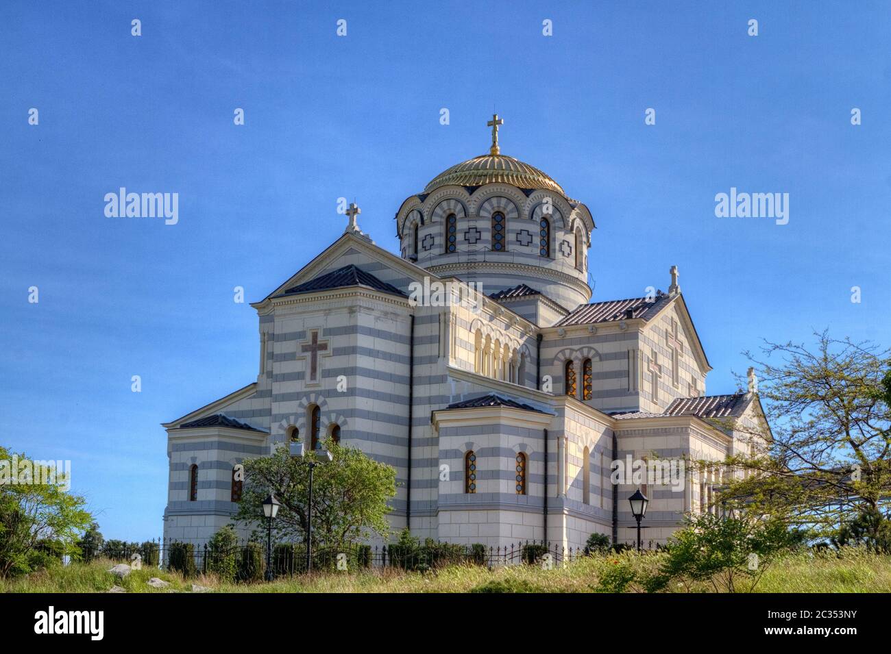 Kathedrale des Heiligen Wladimir Stockfoto