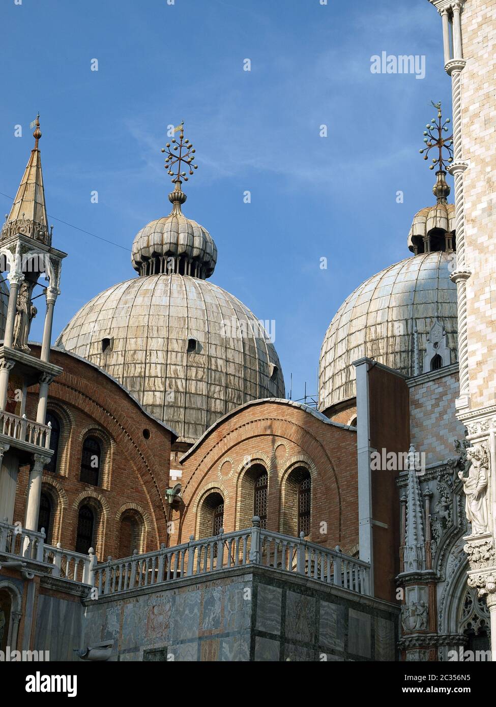 Venedig - die Basilika St Mark's Stockfoto