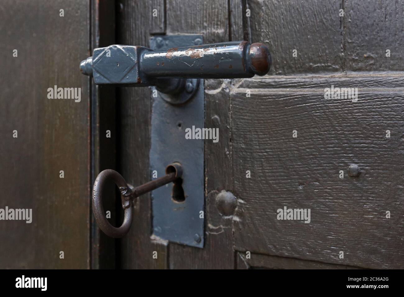 Alte Schlüssel Stockfoto