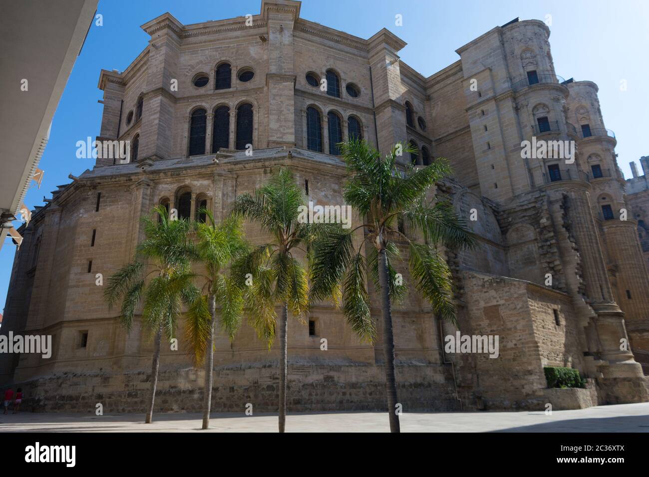 Die Kathedrale von Málaga, eine Römisch-katholische Kirche in Málaga, Spanien. Es ist in der Renaissance architektonische Tradition. Es war zwischen 1 konstruiert Stockfoto Die Kathedrale von Málaga, eine Römisch-katholische Kirche in Málaga, Spanien. Es ist in der Renaissance architektonische Tradition. Es war zwischen 1 konstruiert Stockfoto