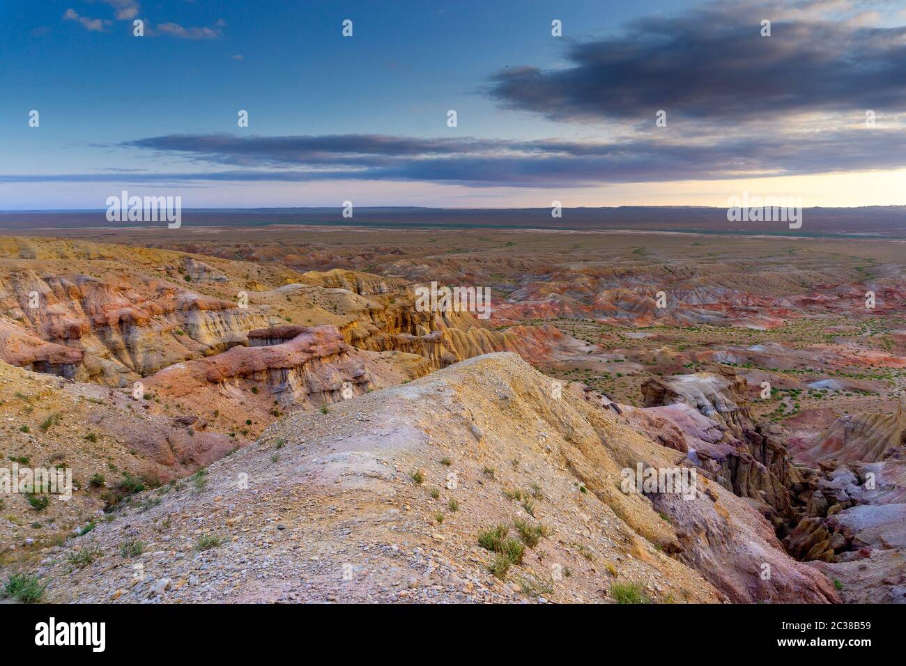 Schluchten Tsagaan suvarga in der Mongolei Stockfoto