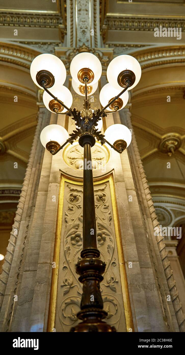 Besuch des Royal Opera House. Wien, Österreich Stockfoto