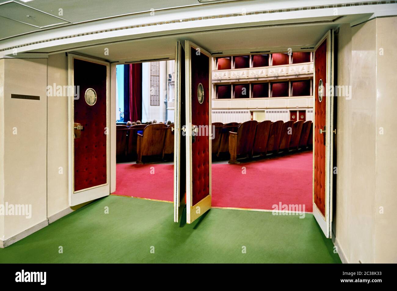 Besuch des Royal Opera House. Wien, Österreich Stockfoto