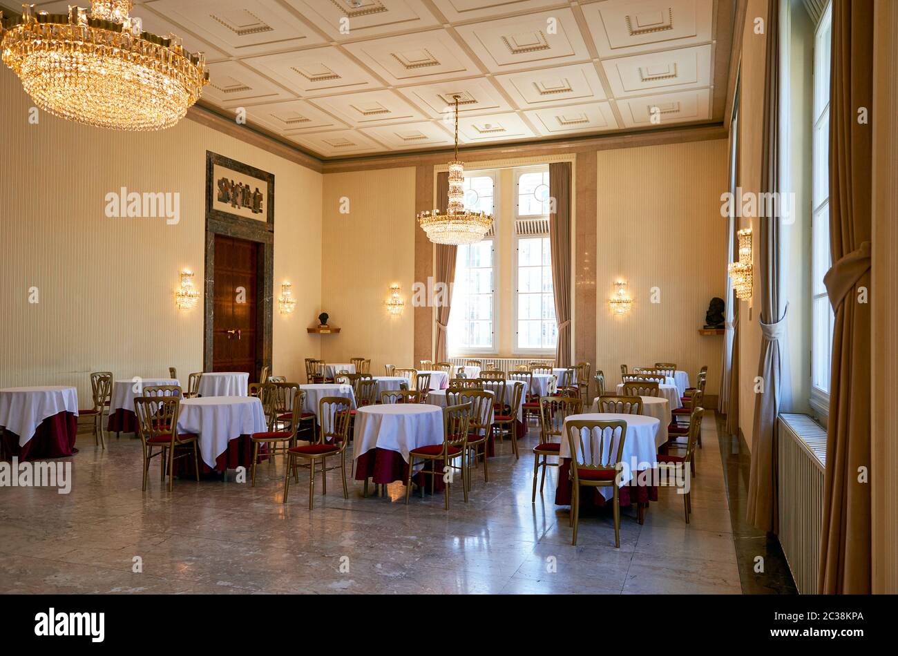Besuch des Royal Opera House. Wien, Österreich Stockfoto