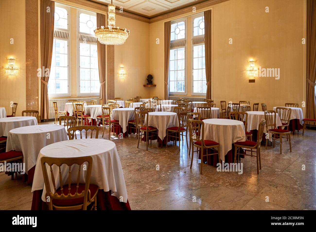 Besuch des Royal Opera House. Wien, Österreich Stockfoto