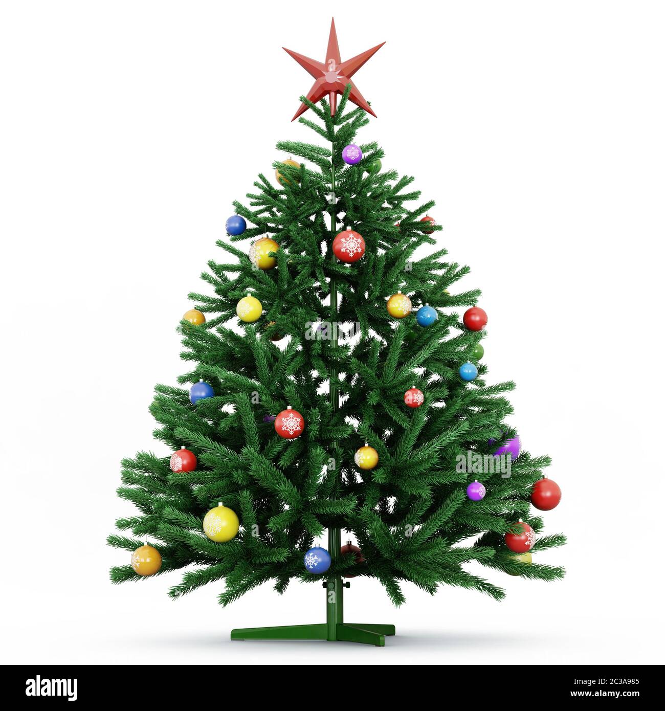 Weihnachtsbaum Stockfoto